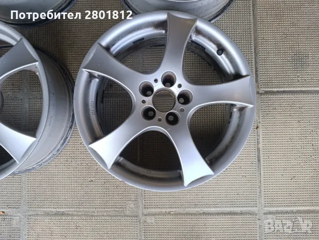 Джанти R17 5х100, снимка 5 - Гуми и джанти - 56059934
