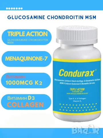 Chondurax GLUСОЅАМІNЕ + МЅМ + СНОNDRОTIN