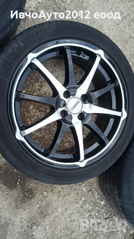 Алуминиеви джанти 17 4 х100 fiat honda Toyota , снимка 6 - Гуми и джанти - 53987070