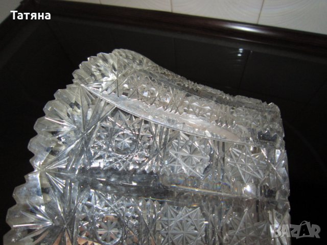   КРИСТАЛНИ ЧАШИ ; КУПИ;  КОШНИЦА; БОХЕМИЯ -ЧЕХИЯ;, снимка 10 - Чаши - 34317980