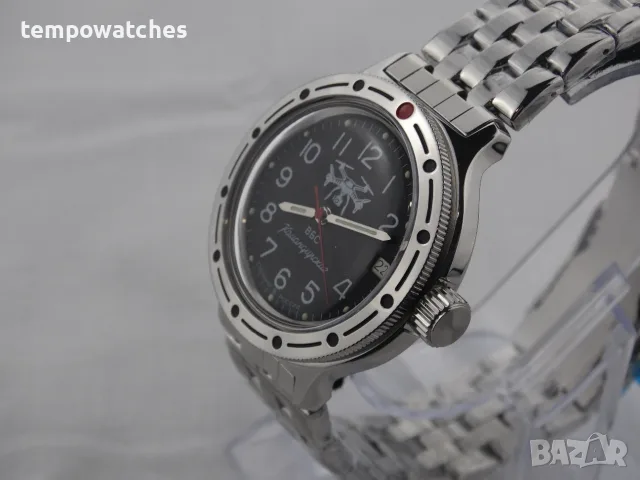 ВОСТОК АМФИБИЯ АВТОМАТИЧЕН- ”Войска Беспилотных Систем” ref: 42090Г, снимка 6 - Мъжки - 56063088