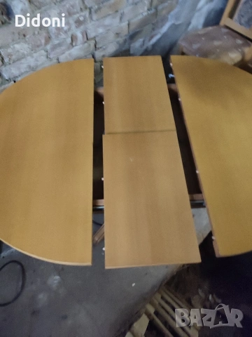 Маса за трапезария разтегателна масив., снимка 2 - Маси - 53911361