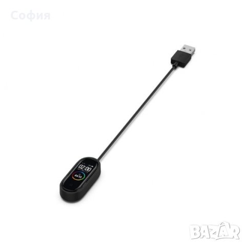 USB заряднo за фитнес гривни XIAOMI Mi Band2, 3, 4, 5, 6 и 7  smart fitness band , снимка 3 - Смарт гривни - 30697023