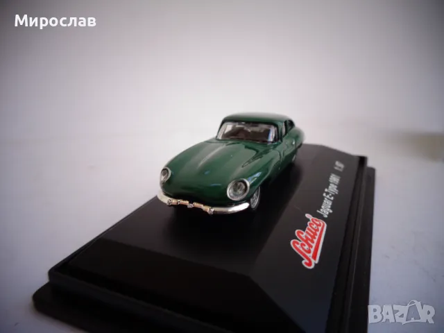 1:87 H0 SCHUCO JAGUAR E-TYPE 1961 КОЛИЧКА МОДЕЛ ИГРАЧКА, снимка 3 - Колекции - 47800634