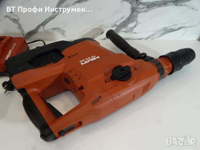 2023 - Hilti TE 60 - 22 / 2 x 12 Ah - Ударо пробивна машина, снимка 5 - Други инструменти - 44380706