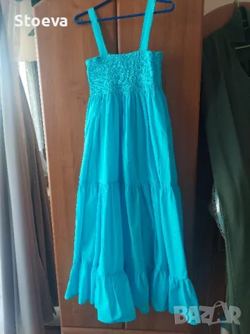 Дамска лятна рокля с презрамки , снимка 1