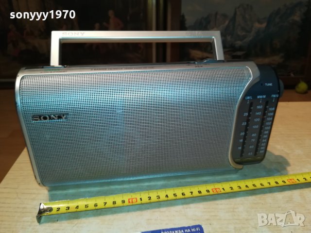 SONY ICF-704L ВНОС GERMANY 1112211055, снимка 3 - Радиокасетофони, транзистори - 35102261