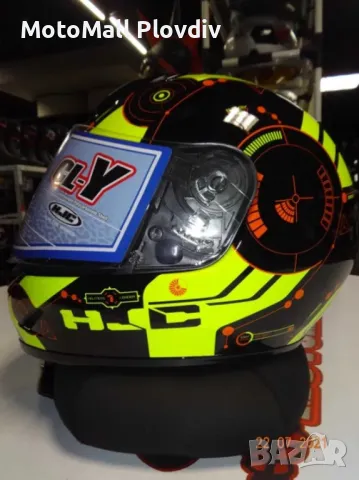 НОВО! Детска пистова каска HJC мото мотор пистов, снимка 2 - Аксесоари и консумативи - 49357234