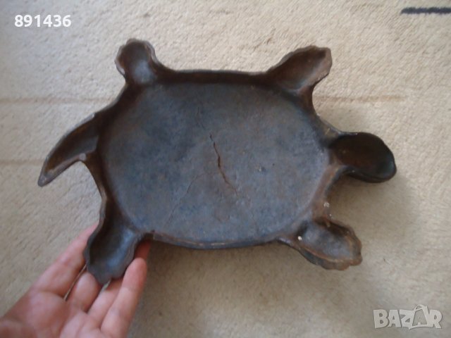 Стар чугунен метален стопер подпора за врата костенурка, снимка 5 - Статуетки - 37541066