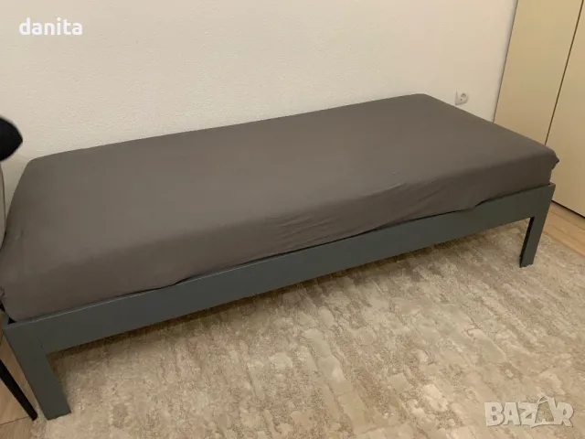 Легло с подматрачна рамка и ортопедичен матрак, снимка 3 - Спални и легла - 47870589