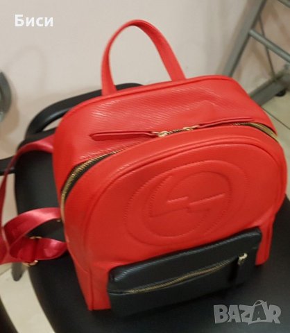 Gucci/Гучи-естествена кожа,раница