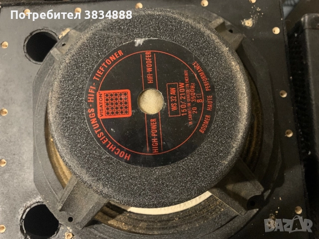 VISATON ws32aw 12 инча 200W 8 oma