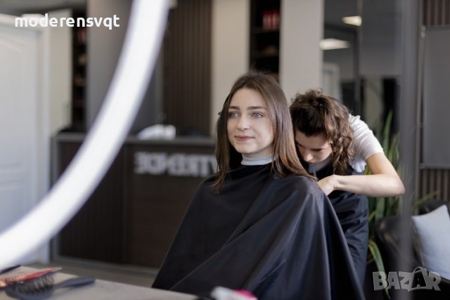 Пелерина за подстригване и боядисване на коса, снимка 4 - Машинки за подстригване - 40811113