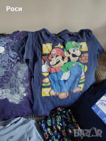 Лот летни дрехи за момче 11-12 год, снимка 4 - Детски панталони и дънки - 50978382