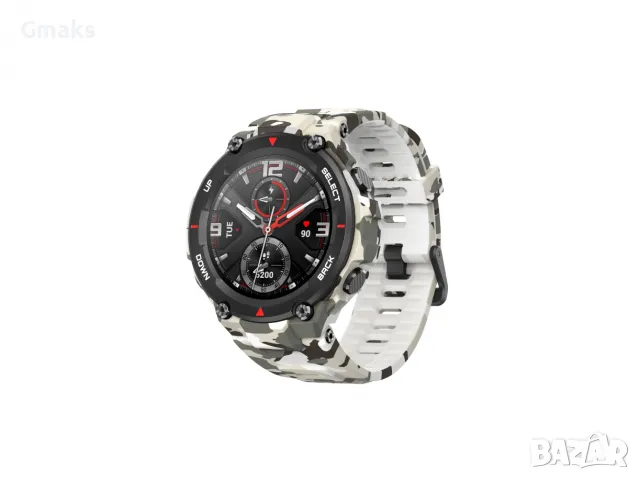 Smartwatch Xiaomi Amazfit T-REX - Camo Green, снимка 2 - Смарт гривни - 49268468