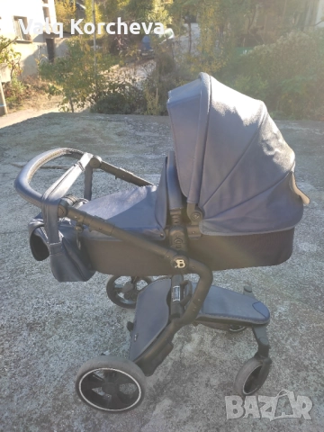 Бебешка количка 2в1 Bebumi , снимка 10 - Детски колички - 52156389