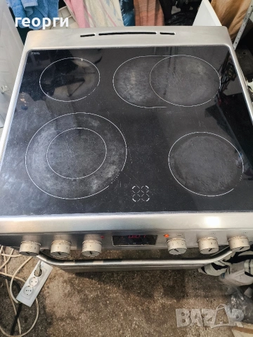 Продавам готварска печка Hanseatic (Inox) – 60 см, снимка 3 - Печки, фурни - 54235113