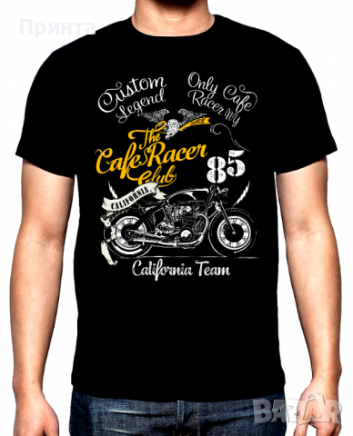 Безплатна доставка,Рокерски тениски с мотори, снимка 3 - Тениски - 30746067