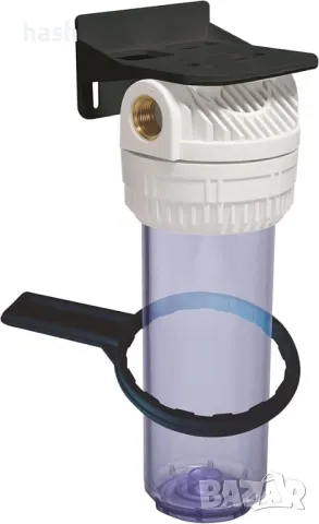 AQUAWATER - 104754 - Единичен гол филтър държач за патрон - Стандартен размер 10", снимка 1