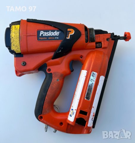 Paslode iM65 - Акумулаторен такер за дърво!, снимка 3 - Други инструменти - 44287349