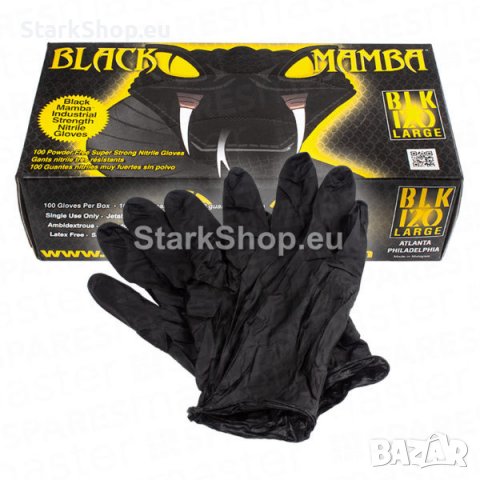  Нитрилни ръкавици Black Mamba – M, снимка 3 - Други инструменти - 40102051