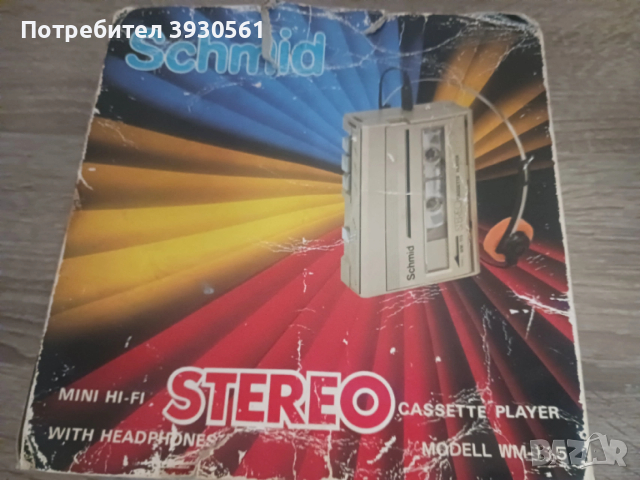 Японски walkman schmid, снимка 3 - Ресийвъри, усилватели, смесителни пултове - 54305228