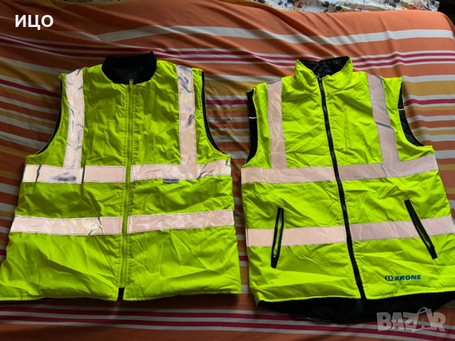 Работни двулицеви елеци, снимка 2 - Други - 52651401