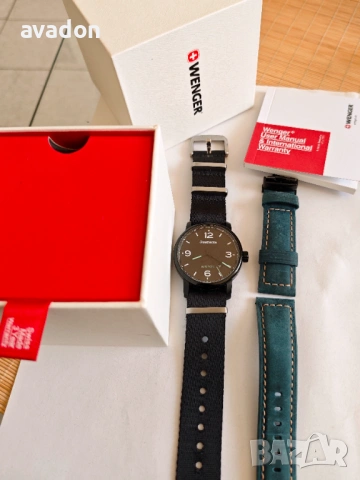 WENGER automatic 26 jewels Swiss Made sapphire wr 100m, снимка 11 - Мъжки - 54111513