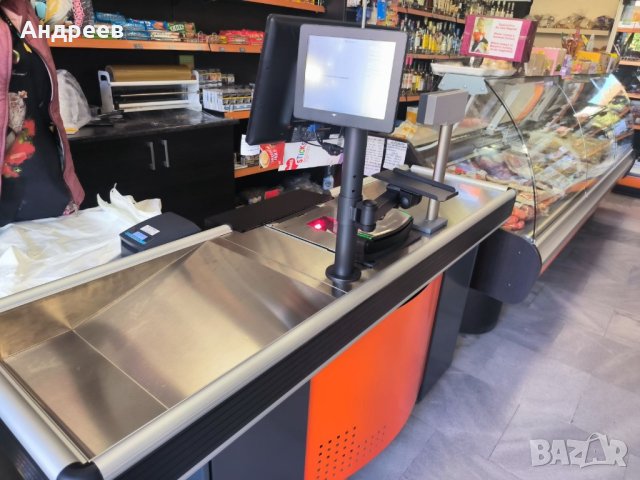 Касово място / касов модул 1.85м, нов - оборудван