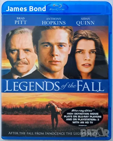 Блу Рей (Blu Ray) Легенди за страстта (Legends of The Fall) с БГ субтитри. Издание за България