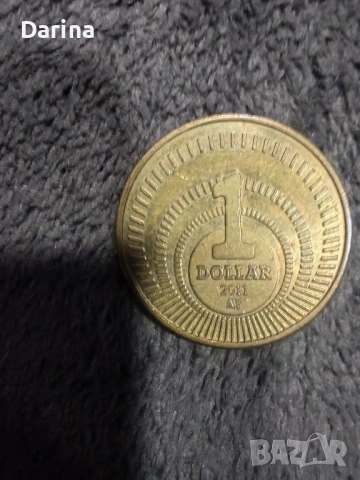 1долар 2011 Карибска Холандия 