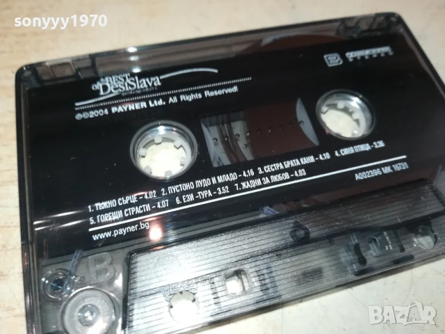DESI SLAVA-ORIGINAL TAPE 3005251639, снимка 2 - Аудио касети - 50486282