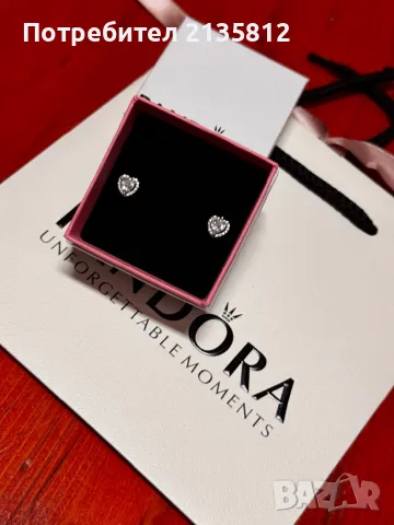 Обеци Пандора Pandora , снимка 9 - Обеци - 49866300