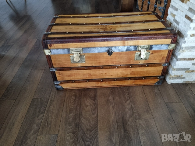 Стар сандък/ракла/скрин/ два броя, снимка 8 - Антикварни и старинни предмети - 51853439