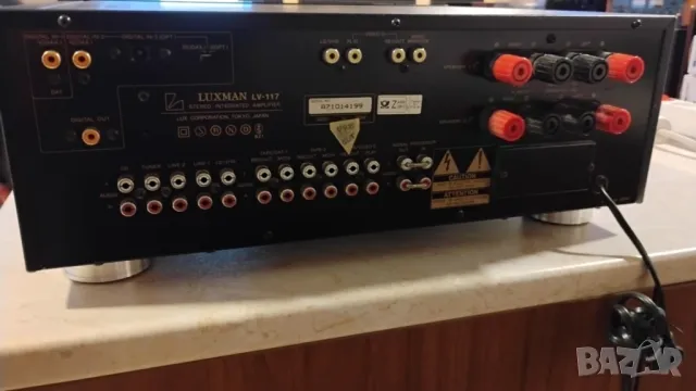 Luxman lv-117 dac 110w/8 0.05% hi-end, снимка 2 - Ресийвъри, усилватели, смесителни пултове - 49426560