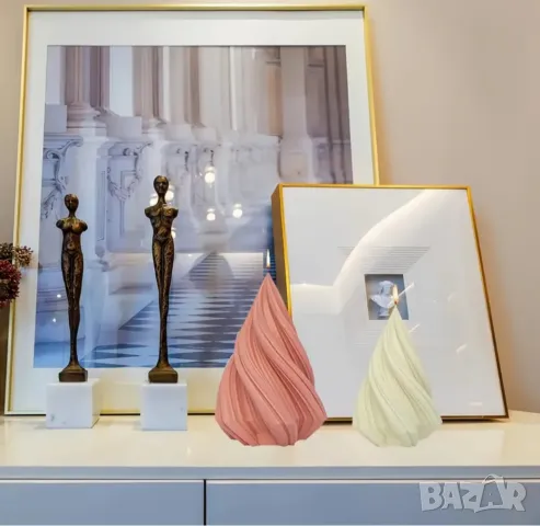 Молд елха 3 размера, снимка 2 - Форми - 50238451