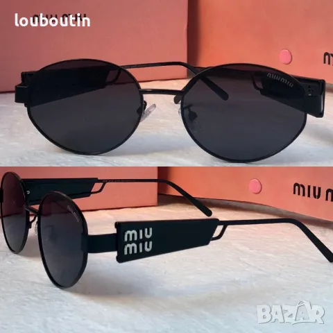 Miu 2024 дамски слънчеви очила елипса кръгли овални 4 цвята, снимка 8 - Слънчеви и диоптрични очила - 47668498