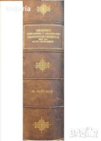 Hebräisches und Aramäisches Handwörterbuch über das Alte Testament 15 Auflage