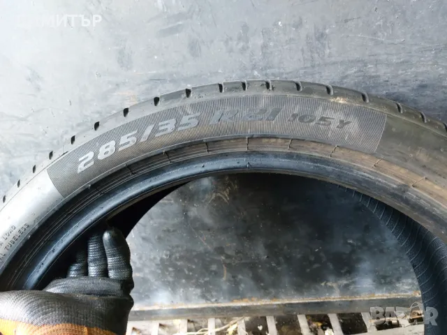 2бр.летни гуми PIRELLI 285/35/21 015Y DOT 3522, снимка 6 - Гуми и джанти - 49019761