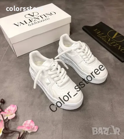 Дамски бели кецове Valentino-Br80u