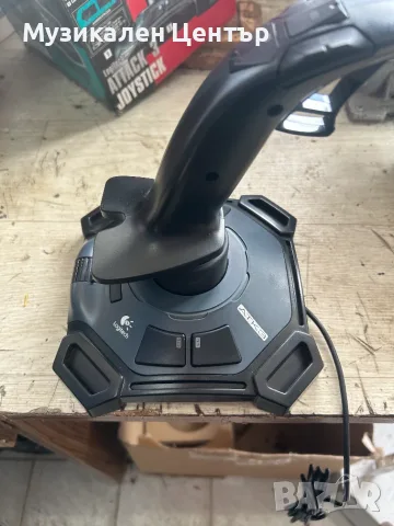 logitech attack 3 joystick Непроверен , снимка 4 - Джойстици и геймпадове - 56325667