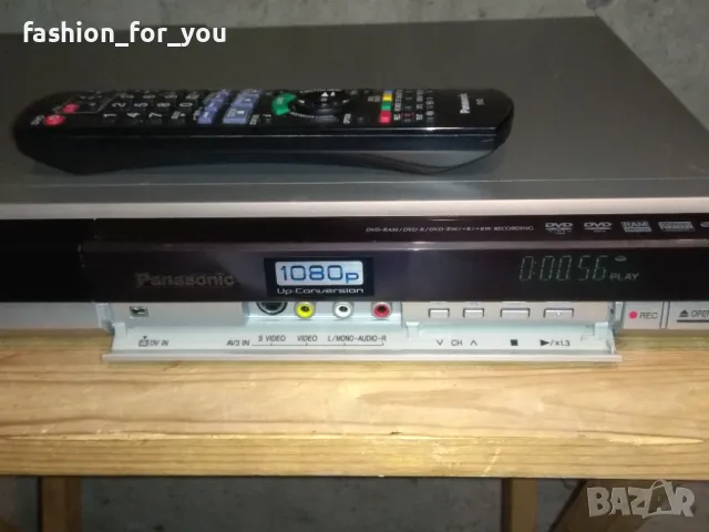 ДВД рекордер Panasonic DMR-EZ27, снимка 2 - Плейъри, домашно кино, прожектори - 47499084