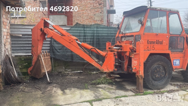 Комбиниран Багер Kramer Allrad 615, снимка 2 - Индустриална техника - 52905526