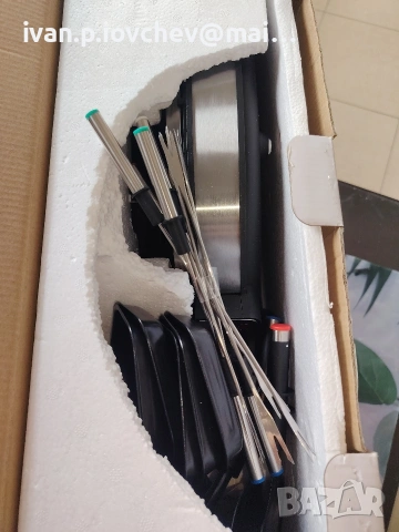 Proficook грил/раклет котлон с фондю 3 в 1 , снимка 5 - Скари - 53976229