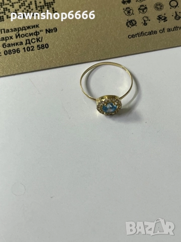 Детски златен пръстен 14К, снимка 5 - Пръстени - 52927788