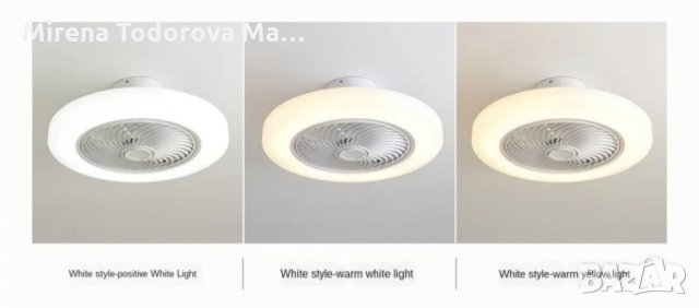 58CM ултра тънки LED таванни светлини, 3-цята с дистанционно, снимка 2 - Лампи за таван - 34026044