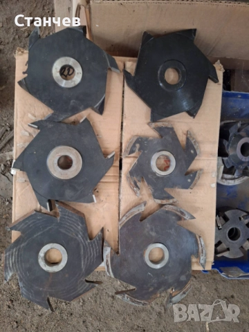 Глави за фреза нутови за дърво различни размери