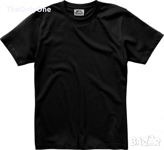 Дамска тениска с къс ръкав Slazenger, черна размер М, снимка 4 - Тениски - 35306714