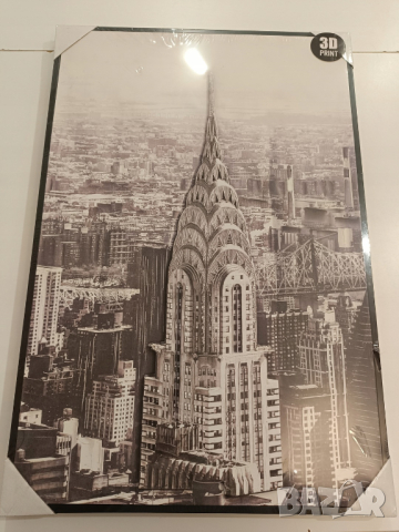  Картина 3D ИЗОБРАЖЕНИЕ НА ИМПАЙР СТЕЙТ БИЛДИНГ