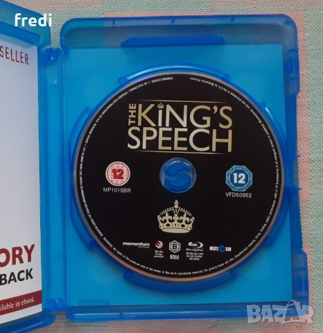 The King's Speech (2010) Речта на краля (blu-ray disk) без бг субтитри, снимка 3 - Blu-Ray филми - 29868902